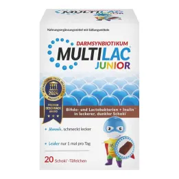 Multilac Synbiotic Junior tabletid, 20 tk