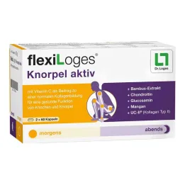 Flexiloges kõhre aktiivsed kapslid, 120 tk