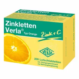 Zinkletten Verla Apelsini pastillid, 200 tk