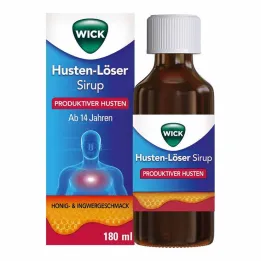 WICK Köha leevendav siirup mee maitsega 200mg /15ml, 180ml
