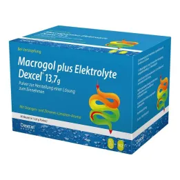 Makrogool pluss elektrolüüdid Dexcel 13,7 g Ple, 30 tk
