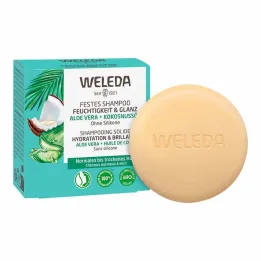 Weleda tahke šampoon niisutav &amp; läige, 50 g