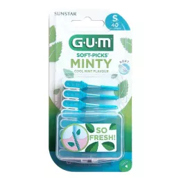 GUM SOFT-PICKS MINTY väike, 40 tükki