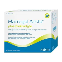 Macrogol Aristo plus elektrolüüdid 13,72 g Ple, 20 tk