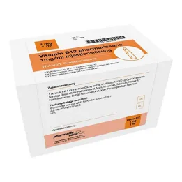 Vitamiin B12 Pharmarissano 1 mg/ml süstelahus ampull, 10X1 ml