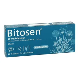 Bitosen 20 mg tabletid, 20 tk