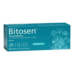 Bitosen 20 mg tabletid, 50 tk