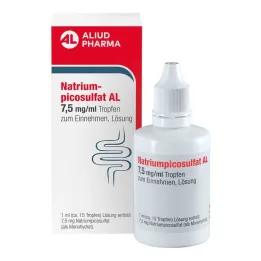 Naatriumpikosulfaat AL 7,5 mg/ml suukaudsed tilgad, 15 ml