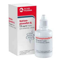 Naatriumpikosulfaat AL 7,5 mg/ml suukaudsed tilgad, 50 ml