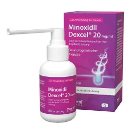 Minoxidil Dexcel 20 mg/ml pihusti peanahale, 60 ml