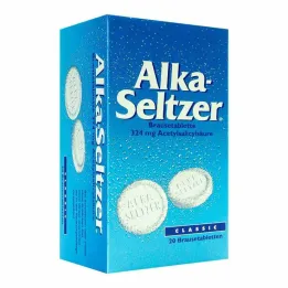 Alka-Seltzer klassikalised kihisevad tabletid, 2x10 tk