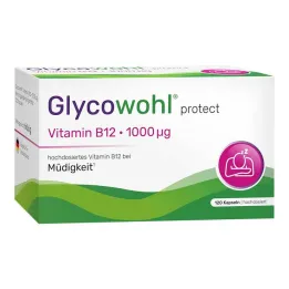 Glycowohl vitamiin B12 1000 µg suurtes annustes vegan kapslid, 120 tk