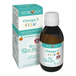 Norsan Omega-3 Fisk lastele vedelik, 150 ml