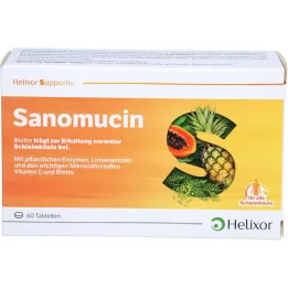 SANOMUCIN gastroresistentsed õhukese polümeerikattega tabletid, 60 tk. Õhukese polümeerikattega tabletid, maomahlakindlad, 60 tk