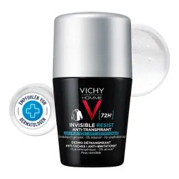 Vichy Homme Deo Roll-on 72h plekivastased vahendid, 50 ml