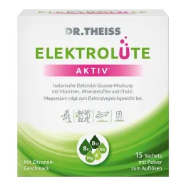 Dr Theiss Elektrolüte aktiivpulbri kotikesed, 15 tk