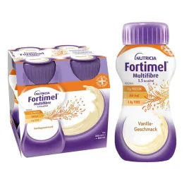 Fortimel Multifibre 1,5 Kcal vanilje maitseaine (4x200 ml)
