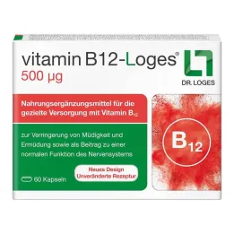 Vitamiin B12-Loges 500 µg kapslid, 60 tk