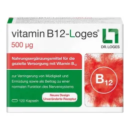 Vitamiin B12-Loges 500 µg kapslid, 120 tk
