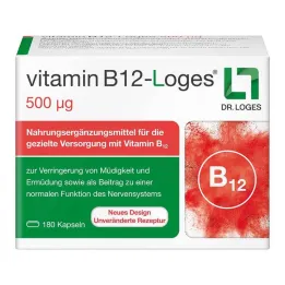 Vitamiin B12-Loges 500 µg kapslid, 180 tk