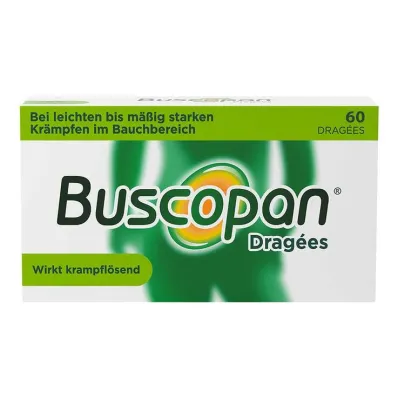 Buscopan dražeed, 60 tk