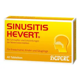 Sinusiit Hevert tabletid, 40 tk