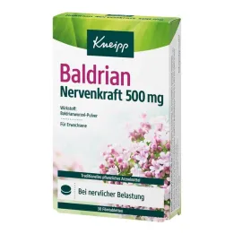 Kneipp Valerian Nerve Power 500 mg õhukese polümeerikattega tabletid, 30 tk