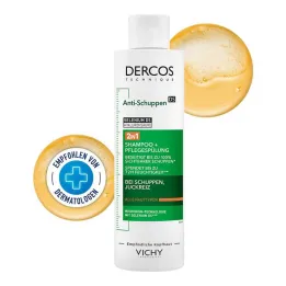 Vichy Dercos kõõmavastane 2in1 šampoon ja palsam, 200 ml
