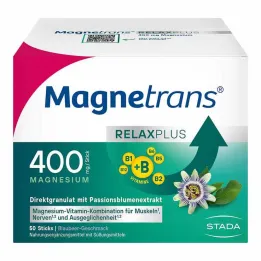 Magnetrans Relax + 400 mg graanulipulgad mustikas, 50 tk