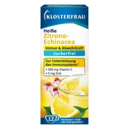 Klosterfrau kuumad sidruni-echinacea suhkruvabad graanulid, 12X4 g