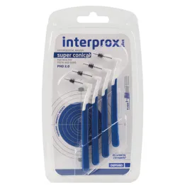 Interprox plus superkooniline sinine hambavahehari, 4 tk