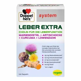 Doppelherz Liver Extra süsteemi kapslid, 120 tk