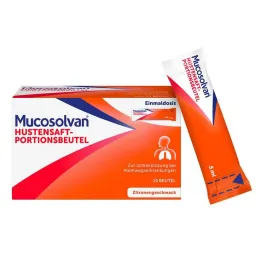 Mucosolvan köhasiirupi portsjonite kotikesed, 15x5 ml