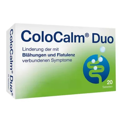 Colocalm Duo õhukese polümeerikattega tabletid, 20 tk Colocalm Duo õhukese polümeerikattega tabletid, 20 tk