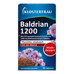 Klosterfrau Palderjan 1200 tabletti, 30 tk