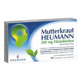 Feverfew Heumann 200 mg õhukese polümeerikattega tabletid, 30 tk