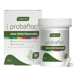 Nupure probaflor Max Spektrum N95 gastroresistentsed kapslid, 80 tk