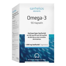 Sanhelios Omega-3 kapslid 1000, 90 tk