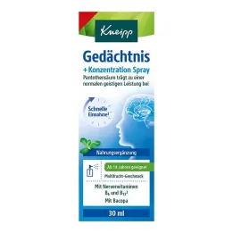 Kneipp mälu + kontsentreerimissprei, 30 ml