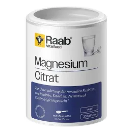 Raab Vitalfood magneesiumtsitraadi pulber, 200 g