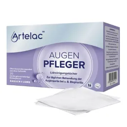 Artelac silmahoolduse silmalaugude puhastuslapid, 20 tk