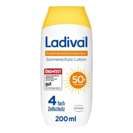 Ladival tundliku &amp; normaalse naha losjoon LSF 50 + , 200 ml