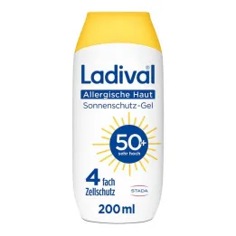 Ladival allergiline naha päikesekaitsegeel LSF 50 + , 200 ml