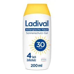 Ladival allergiline naha päikesekaitsegeel LSF 30, 200 ml