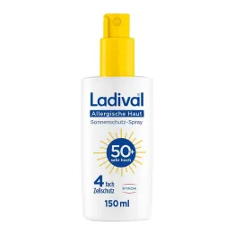 Ladival allergiline naha päikesekaitsesprei SPF50 +, 150 ml