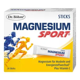Dr Böhm Magnesium Spordikepid, 20X1,5 g