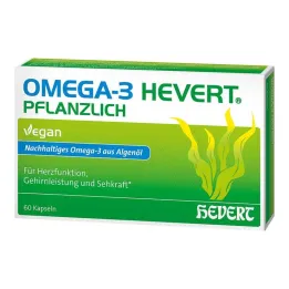 Omega-3 Hevert taimsed pehmekapslid, 60 tk