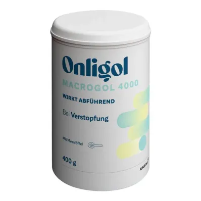 Onligol Macrogol 4000 pulber e.lahusepurgi valmistamiseks, 400g Onligol Macrogol 4000 pulber e.lahusepurgi valmistamiseks, 400g