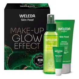 Weleda komplekt Skin Food Face Make-up Glow Effect (1 tk)