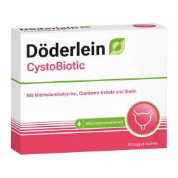 Döderlein Tsüstobiootilised piimhappebakterid + jõhvikapulber, 10x4 g
